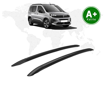 Peugeot Rifter OEM Tip Tavan Çıtası Kısa Şasi 2024 Model Ve Sonrası