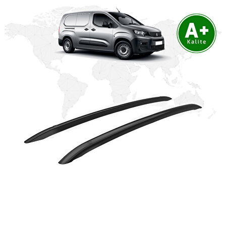 Peugeot Partner OEM Tip Tavan Çıtası Uzun Şasi 2019 Model Ve Sonrası