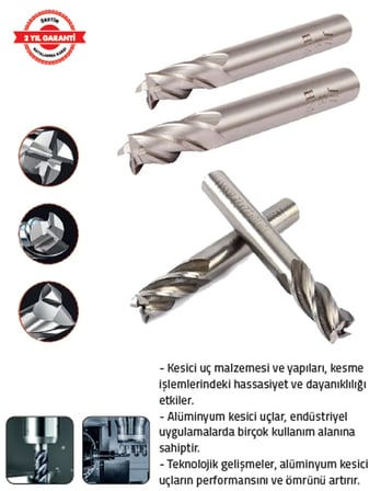 DIN844 PARMAK FREZE MATKAP UCU 18 mm