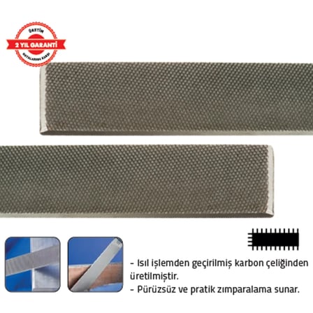 HAND EĞE 8" İNCE (12 Adet)