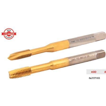 MAKİNA KILAVUZU DIN 371/B DÜZ M 3 mm HSS E