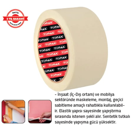 MASKELEME BANDI 18 mm x 30 mt (6 Adet)