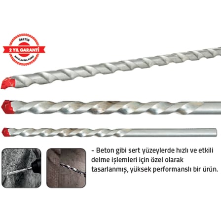 BETON MATKAP UCU 20 cm 14 mm (10 Adet)