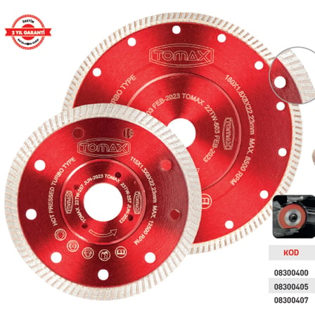 HASSAS SERAMİK FAYANS KESİCİ İNCE 180 x 1.8 x 22 mm