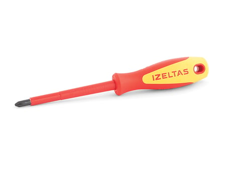 1000V İZOLE ELEKTRİKÇİ TORNAVİDA 3X60 YILDIZ (10 Adet)