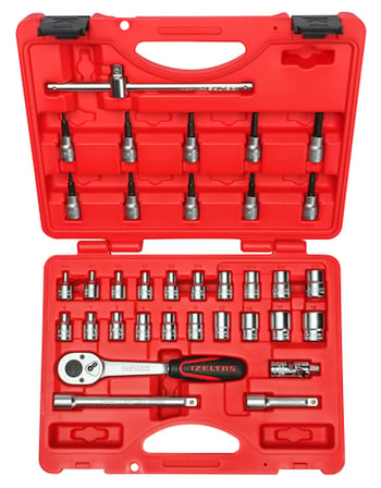 LOKMA ANAHTAR LOKMA ALLEN SET 35 PARÇA 3/8" ALTI KÖŞE