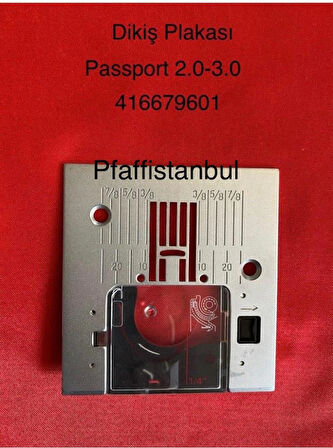 Pfaff Dikiş Plakası - 68023884 - Passport 2.0 - Passport 3.0
