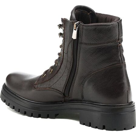 LUMBERJACK WAGNER HAKİKİ DERİ FERMUARLI CASUAL ANATOMİK ERKEK BOT