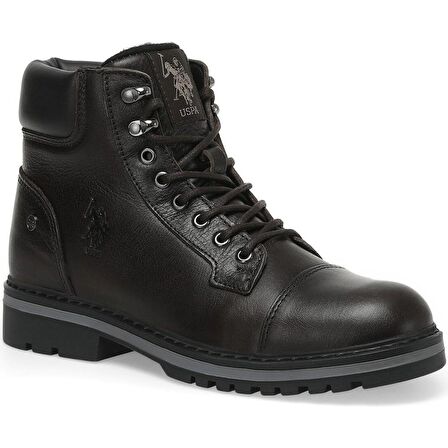 U.S.POLO JONES HAKİKİ DERİ ((İÇİ KÜRKLÜ)) ANATOMİK CASUAL ERKEK BOT 