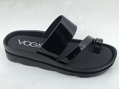 VOGA 1740 SİYAH RUGAN COMFORT CASUAL Kadın TERLİK