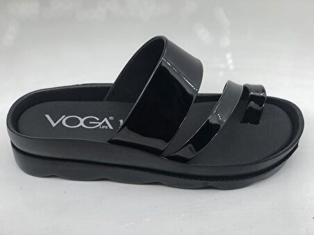 VOGA 1740 SİYAH RUGAN COMFORT CASUAL Kadın TERLİK
