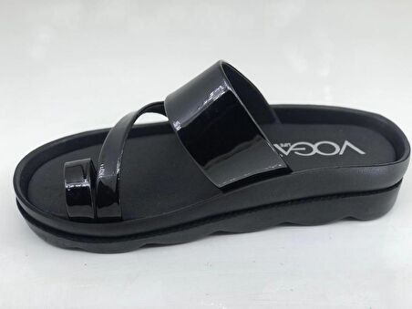 VOGA 1740 SİYAH RUGAN COMFORT CASUAL Kadın TERLİK