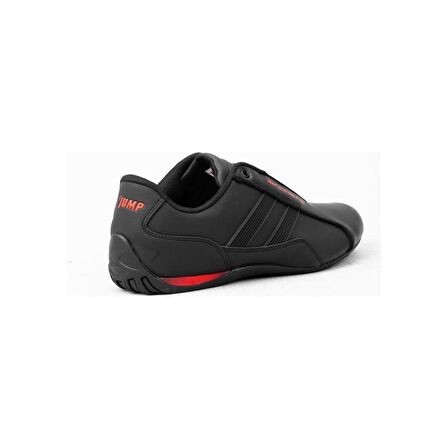 JUMP 25860 SİYAH KIRMIZI COMFORT CASUAL GÜNLÜK SPOR AYAKKABISI