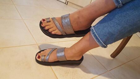 VOGA 1740 PLATİN COMFORT CASUAL ANATOMİK Kadın TERLİK