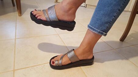 VOGA 1740 PLATİN COMFORT CASUAL ANATOMİK Kadın TERLİK