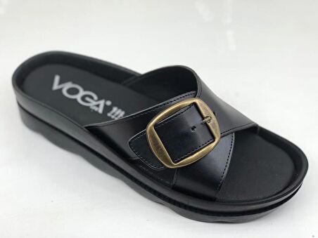 VOGA 1721 SİYAH COMFORT CASUAL ANATOMİK GÜNLÜK TERLİK