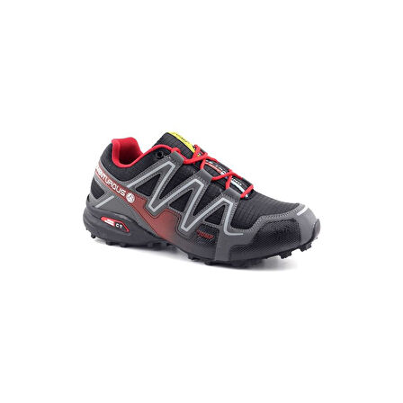 JUMP 21513 SİYAH KIRMIZI COMFORT CASUAL SPOR AYAKKABISI