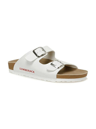 LUMBERJACK MENDY P 4FX BEYAZ COMFORT ANATOMİK TOKALI SPOR GÜNLÜK TERLİK