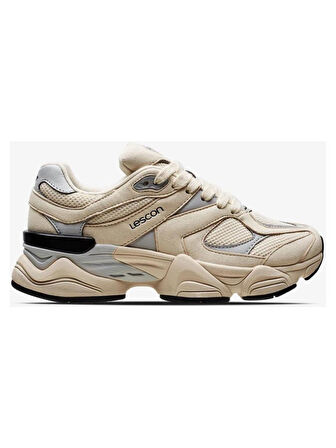 LESCON GHOST BEJ UNİSEX COMFORT CASUAL SPOR AYAKKABISI