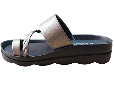 VOGA 1724 PLATİN CİLT PARMAK ARASI COMFORT CASUAL ANAATOMİK TERLİK