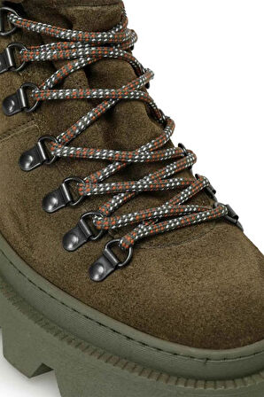 LUMBERJACK BRUNELLPO 3PR HAKİ HAKİKİ DERİ COMFORT CASUAL TARZ BOT