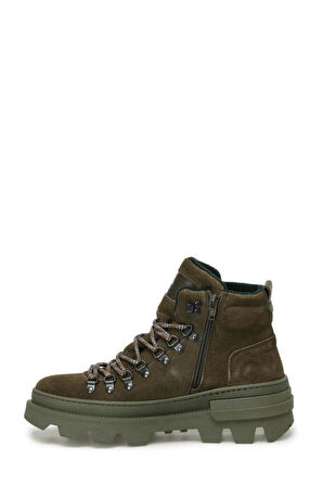 LUMBERJACK BRUNELLPO 3PR HAKİ HAKİKİ DERİ COMFORT CASUAL TARZ BOT