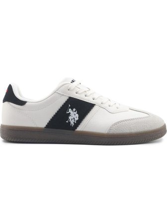 U.S.POLO ASSN SANDRA BEYAZ SİYAH UNİSEX SNEAKER