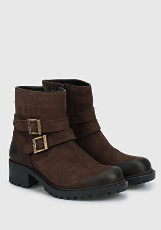 Kahve Deri Kadın Bot