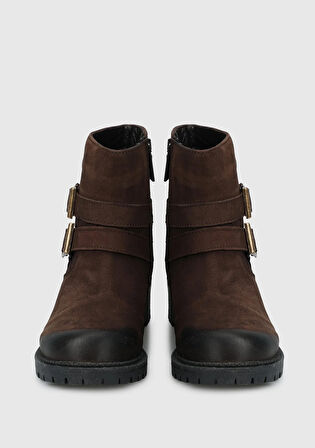 Kahve Deri Kadın Bot