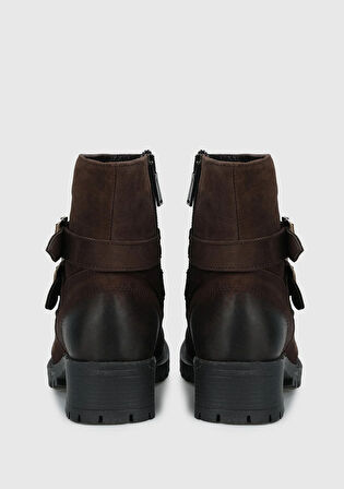 Kahve Deri Kadın Bot