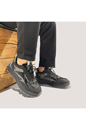 Bulldozer 250420 Siyah İthal Spor Ayakkabısı