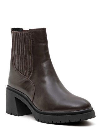 Bulldozer Deri Kahve Kadın Bot BUL-260558