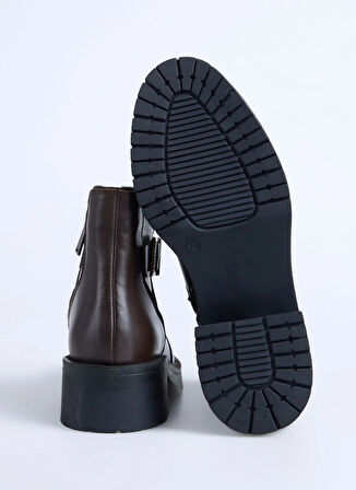 Bulldozer Deri Kahve Kadın Bot BUL-260562