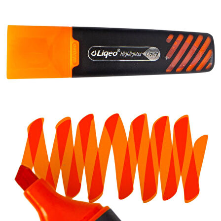 Liqeo Liquid Flat Fosforlu Kalem (H-3128) 1 Adet