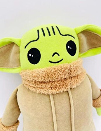 Minik Yoda Polar Peluş Yastık