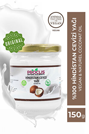 Doğal Hindistan Cevizi Yağ 150 gr
