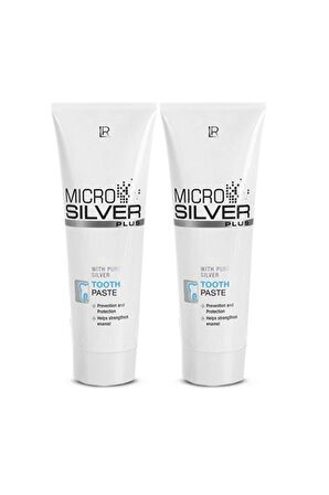 Microsilver Plus Diş Macunu - 2'li Set