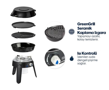 Cadac Safari Chef 30 HP Barbekü - Kartuşlu