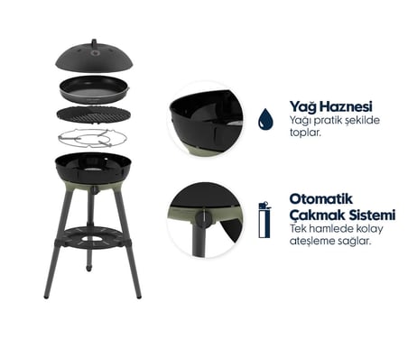 Cadac Carri Chef 40 Barbekü - Chef Pan