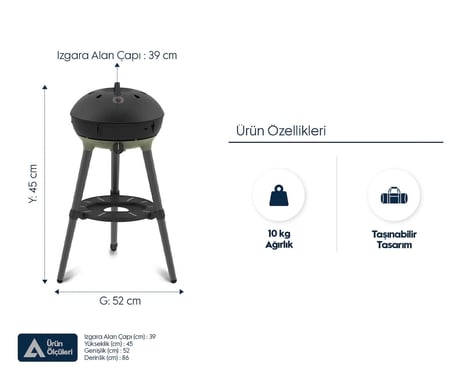 Cadac Carri Chef 40 Barbekü - Chef Pan