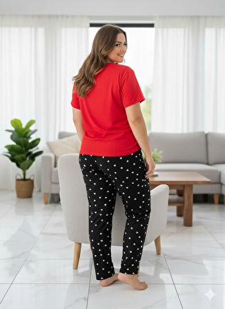 KADIN BÜYÜK BEDEN PİJAMA TAKIM