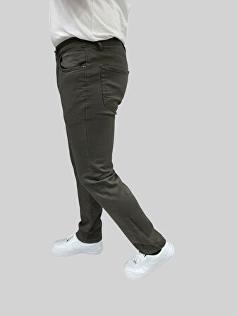 Erkek Enjoy Regular Fit Ligralı Koyu Gri Kot Pantolon