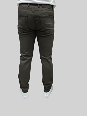 Erkek Enjoy Regular Fit Ligralı Koyu Gri Kot Pantolon
