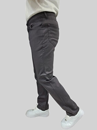 Erkek Enjoy Regular Fit Ligralı Açık Gri Kot Pantolon