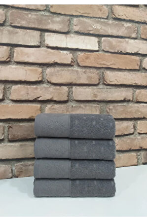 Heritage 4'lü Havlu Gri