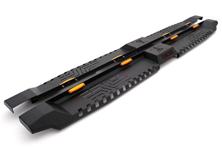 OMSA Land Rover Freelander Dakar Yan Basamak Siyah V2 Ledli 1998-2006 Arası