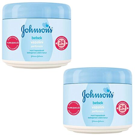 Johnsons Baby Bebek Vazelini Parfümsüz 100 ml 2 ADET