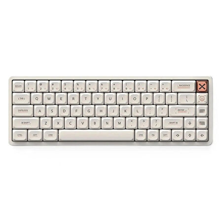 IQUNIX Magi65 Ochre White RGB Kablosuz Hotswap Mekanik Gaming Klavye
