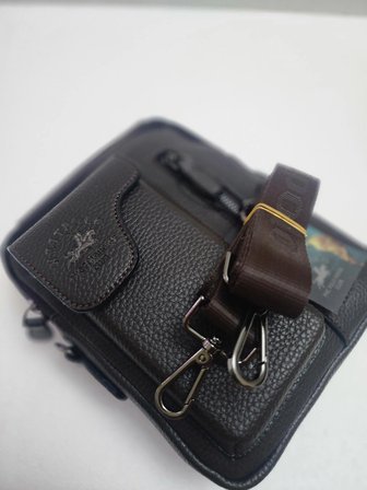 WEST POLO ERKEK A KALİTE 1 . SINIF İŞÇİLİK KAHVERENGİ CROSSBODY ( ÇAPRAZ ) ÇANTA