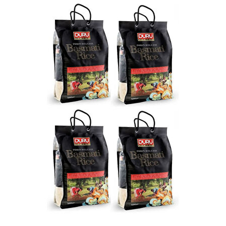 Duru Basmati Pirinç 5 Kg x 4 Adet